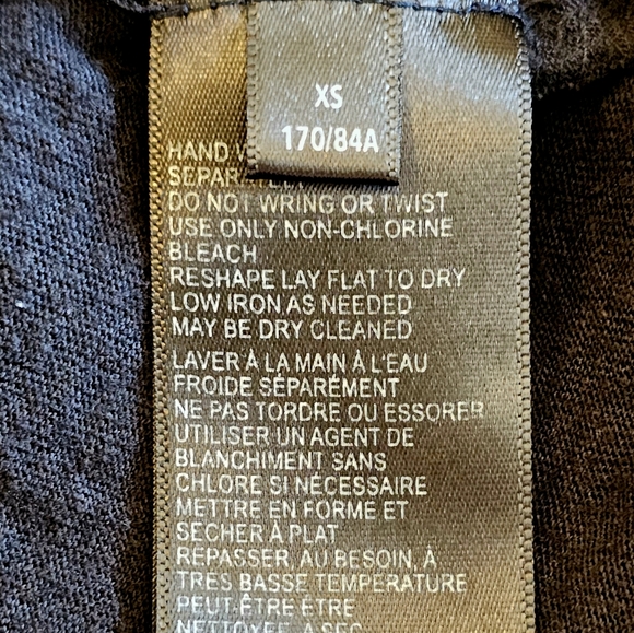 Anthropologie Malaga V-neck Black Tiered Tunic Size XS - Picture 8 of 13